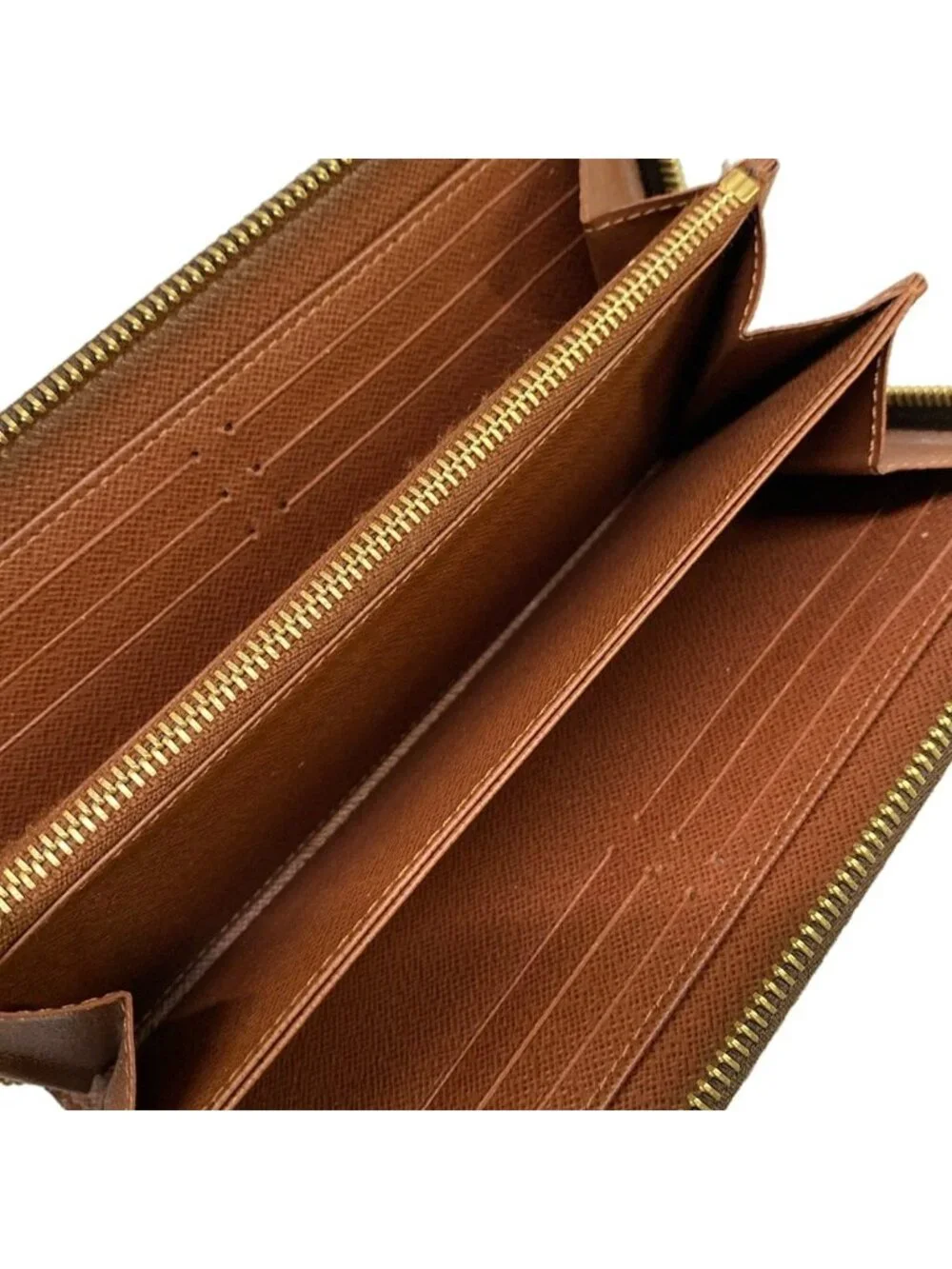 Louis Vuitton Wallet Monogram Zippy Brown